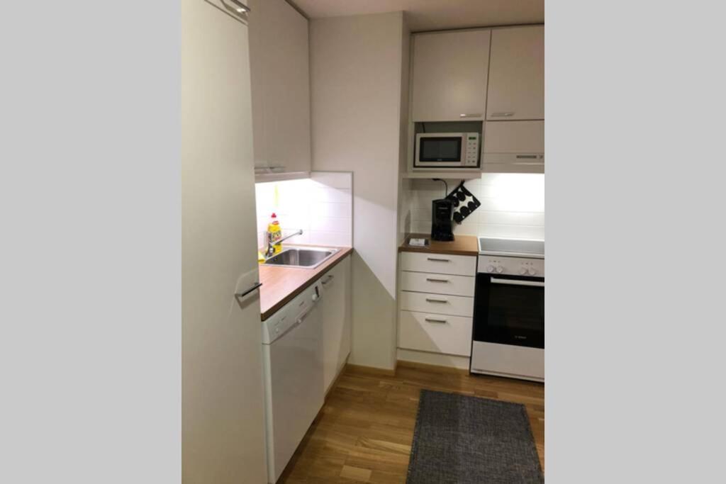 Keskustan Kaksio 45 M2 Autopaikalla, Rautatienkatu 19, 9 Krs Apartment Oulu Luaran gambar